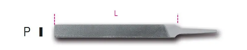 1718D10/P Lapos nagyoló reszelő markolat nélkül - Beta - 017180145 Legjobb ár