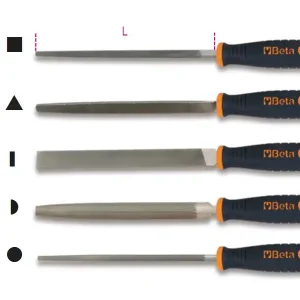 1719BMA10/Q Szögletes egyengető reszelő markolattal - Beta - 017190071 Újdonság