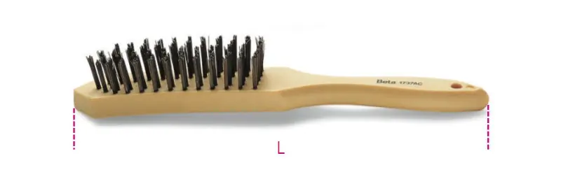 1737AC Acéldrótkefe, fanyéllel - Beta - 017370020 Legjobb ár