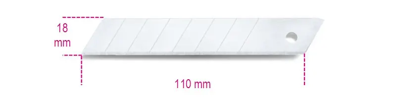 1771RL Letörhető dekorkéspenge, 18 mm széles - Beta - 017710010 Csak ma