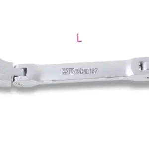 187 Csuklós csillagkulcs, nyítható 8x9 - Beta - 001870008 Vedd meg most