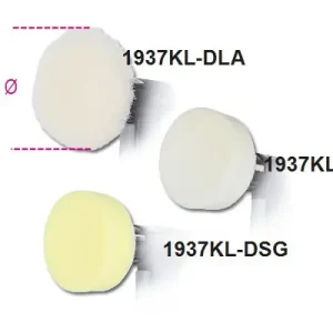 1937KL-DSB 3-1/2" White comp. pad - Beta - 019370165 Pénzvisszafizetés