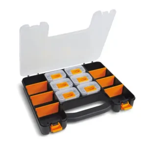 2080/V6 Üres szerszámtáska 6 db kivehető tálcával és állítható válaszfalakkal - Beta - 020800060 Biztonságos fizetés