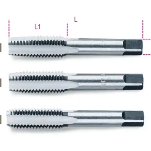 430 18 Kézi menetfúró, metrikus normál menet, króm-acélból - Beta - 004300018 Csak ma