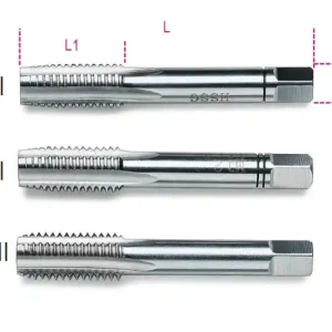 431 8 Kézi menetfúró, metrikus normál menet, HSS - Beta - 004310008 Akció