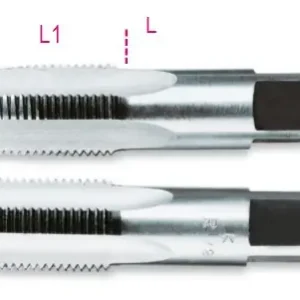 Prémium 433ASG 1/8 Kézi menetfúró, hengeres gázmenet, krómacélból - Beta - 004330401