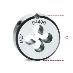 440B 20X2,5 Menetmetsző, metrikus normál menet, krómacélból - Beta - 004400124 Eredeti