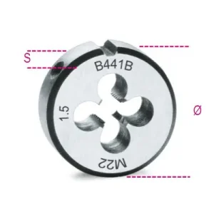 441B 18X150 Menetmetsző, metrikus finom menet, krómacélból - Beta - 004410117 Csak ma