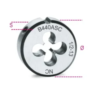 440ASC 1/4 Menetmetsző, UNC menet, krómacélból - Beta - 004400221 Ajánlat