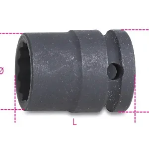 Korlátozott ajánlat 720B 17 Tizenkétszögű gépi dugókulcs, 1/2"-os négyszögletes csatlakozó, standard sorozat, foszfátozott - Beta - 007201017