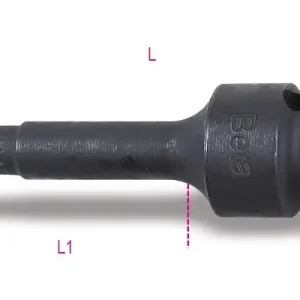 Prémium 720XZN M6 Gépi dugókulcsok XZN® fejű csavarokhoz, 1/2"-os négyszögletes csatlakozó, foszfátozott - Beta - 007201506