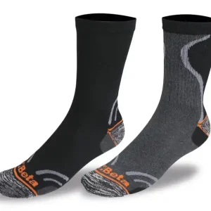 Népszerű 7422P/43-46 2 pár újrahasznosított frottírbólkészült magasszárú zokni - Beta - 074220104