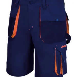 Prémium 7861B XXXL Bermuda munkanadrág könnyített kivitel, kék - Beta - 078610706