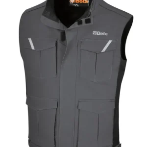 Korlátozott ajánlat 7937MG XXL Munkamellény, 100% pamut, szürke - Beta - 079370405