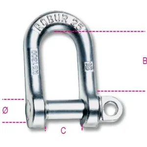 Legjobb ár 8025 16 egyenes emelőkengyel, széles típus szénacél horganyzott - Beta - 080250016
