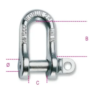 Olcsó 8026A 25 egyenes emelőkengyel, UNI típus szénacél horganyzott - Beta - 080260025