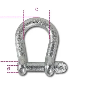 Népszerű 8028-K ívelt emelőkengyel szénacél horganyzott - Beta - 080289116