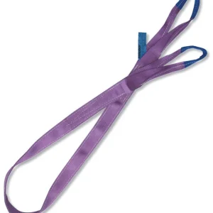 Pénzvisszafizetés 8150 3,5-T1 1 t lila emelőheveder kétrétegű, lapos szalag, erősített karikákkal, nagy ellenállású polieszter (PES) - Beta - 081500035