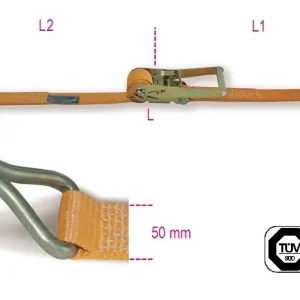 Vedd meg most 8182 Racsnis rögzítő heveder, egyhorgos - Beta - 081820145