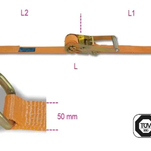 Vedd meg most 8182SL Racsnis rögzítő heveder, kéthorgos - Beta - 081820912