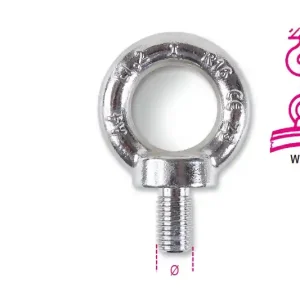 Népszerű 8240F M10 emelő fülescsavar, rozsdamentes acél A4 belső, KOVÁCSOLT - Beta - 082400410