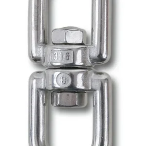 Korlátozott ajánlat 8272 4 Mindkét oldalos szemes forgószem AISI 316 - Beta - 082720204