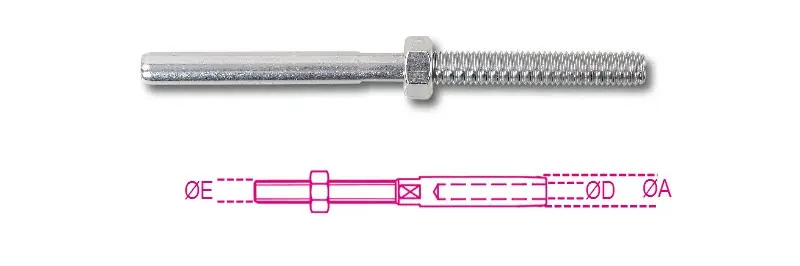 Vedd meg most 8287 5 Közcsavar AISI 316 - Beta - 082870205