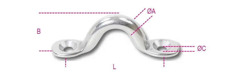 Újdonság 8290 6 Szemesvég AISI 316 - Beta - 082900206
