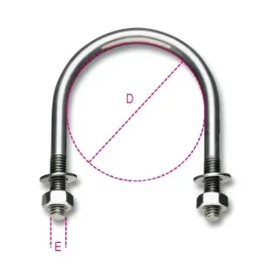 Népszerű 8381SX 89 U csőbilincs - Beta - 083810412