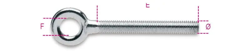 Olcsó 8302Z M8 Rögzítő szemescsavar, jobbmenetes, galvanizált - Beta - 083020008