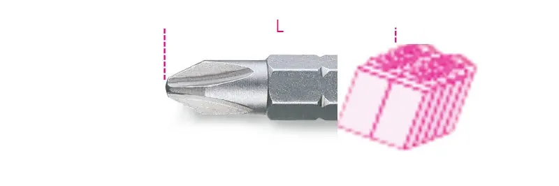 Olcsó 861PH/C 1 Csavarhúzóbetétek Phillips®-csavarokhoz - Beta - 008610255