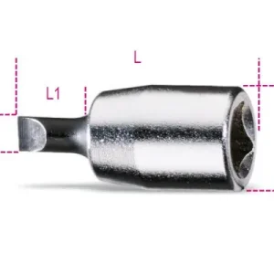 Legjobb ár 900LP 1,6X10 Csavarhúzó-Dugókulcs hasítottfejű csavarokhoz, krómozott, barnított hegy - Beta - 009000625