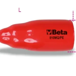 Pénzvisszafizetés 910MQ-PE/4 3/8" IMBUSZ DUGÓKULCS, SZIGETELT 4 MM - Beta - 009100604