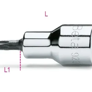 Legjobb ár 920TX 40 1/2"-osTorx® imbusz-Dugókulcs, krómozott, barnított hegy - Beta - 009200524